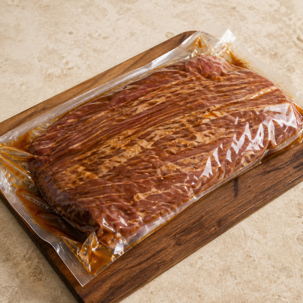 House-Marinated Skirt Steak - Arrachera Marinada (Approx. 2.2 lb / 1 kg)