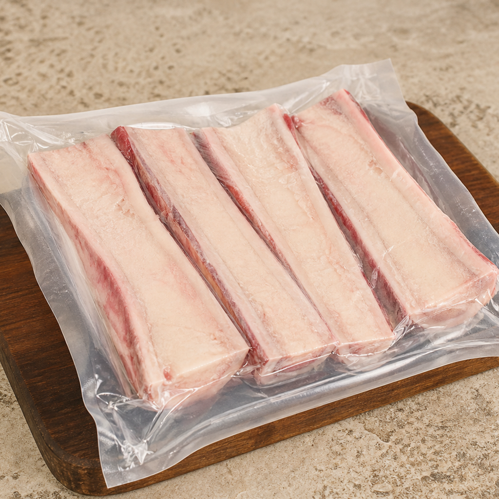 Canoe-Cut Beef Marrow Bones - Tuétano (Approx. 2.2 lb / 1 kg)
